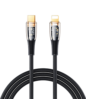 RC-C061 C-L Explore Series 20W Cyberpunk PD Fast Charging Data Cable